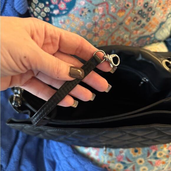 Chanel Special 3 slot flap Black Quilted wSilver Hardware employees only edition - Picture 4 of 11